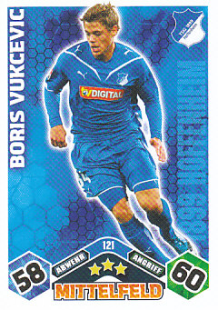 Boris Vukcevic TSG 1899 Hoffenheim 2010/11 Topps MA Bundesliga #121